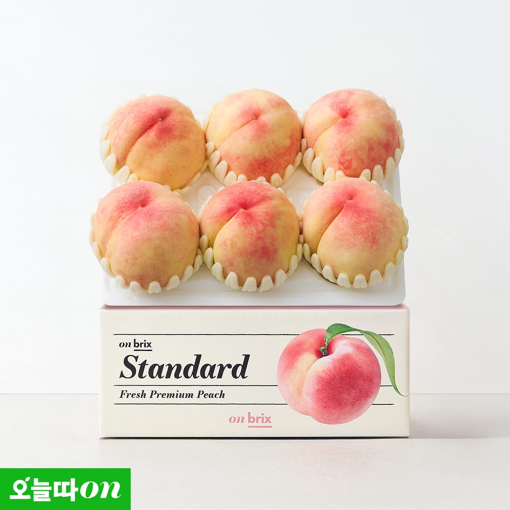 ★MEGA DEAL/1인1개 한정★ 큐레이터 PICK, 말랑이 복숭아 1.8kg (5-6입)