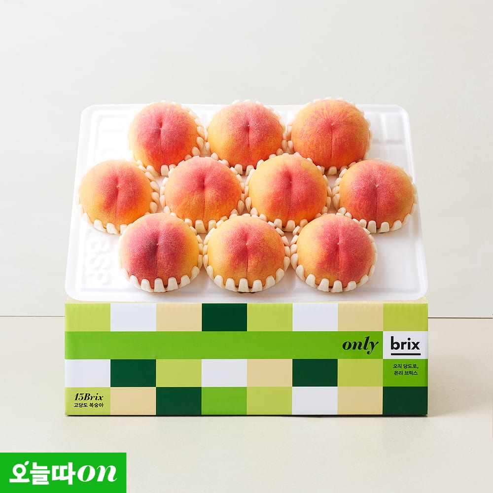 [오늘따On] 프리미엄 온리브릭스 고당도 말랑이 복숭아 1.8kg / 3kg (특품)